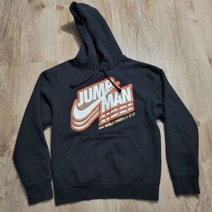 Nike Air Jordan Jumpman Men's Core Fleece Sweatshirt Hoodie Size Medium Black